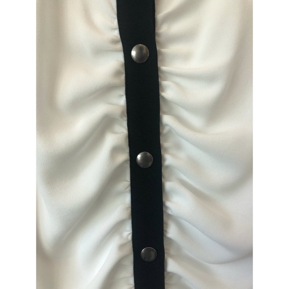 J.W. ANDERSON RUCHED RUFFLE HEM DRESS NWT - Picture 4 of 7